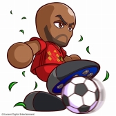 画像ギャラリー No.006のサムネイル画像 / 「実況パワフルサッカー」にアザール，ルカクなどベルギー代表の6選手が登場