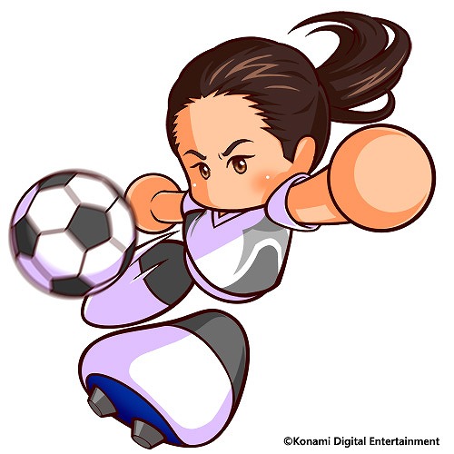 画像ギャラリー No.002のサムネイル画像 / 「実況パワフルサッカー」,女子サッカー界のレジェンド澤 穂希選手がイベキャラとして登場