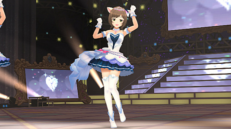 画像ギャラリー No.008のサムネイル画像 / 「アイドルマスター シンデレラガールズ ビューイングレボリューション」の，卯月と目が合ったら微笑んでくれた，みたいな体験をレポート