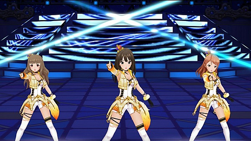 画像ギャラリー No.005のサムネイル画像 / 「アイドルマスター シンデレラガールズ ビューイングレボリューション」,北条加蓮,渋谷凛,神谷奈緒が登場するDLC楽曲第6弾「Trancing Pulse」が7月13日に配信