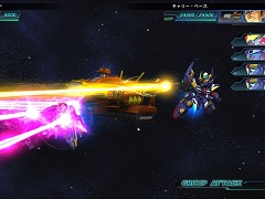 「SDガンダム ジージェネレーション ジェネシス」本作で復活する「SFS（サブ・フライト・システム）」や，戦艦とMSで連携する「グループ攻撃」などの情報が公開