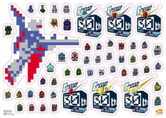 画像ギャラリー No.006のサムネイル画像 / 「ガンダムゲームまつり#2」の視聴者プレゼントが公開。ガンコンのSR確定ガシャメダルなど