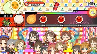画像ギャラリー No.003のサムネイル画像 / 「太鼓の達人 レッドVer.」,「アイマス シンデレラガールズ」とのコラボキャンペーン第3弾を実施