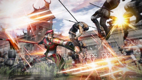 画像ギャラリー No.006のサムネイル画像 / 「戦国無双 〜真田丸〜」幸村に仕える忍び「佐助」の情報が公開。幸村や昌幸，茶々のアクションや城下町の施設，敵方を調略する“お役目”の情報も