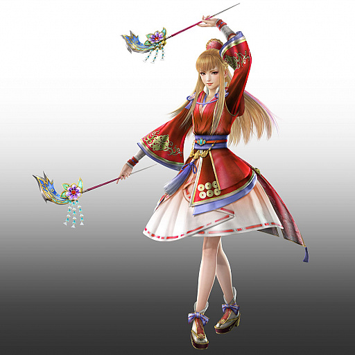 画像ギャラリー No.001のサムネイル画像 / 「戦国無双 〜真田丸〜」,ダウンロードコンテンツ第5弾の“茶々”真田カラー衣装が配信