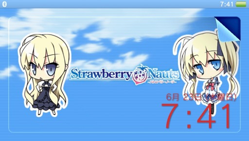 画像ギャラリー No.002のサムネイル画像 / PS Vita版「ストロベリーノーツ」が7月28日に発売。無料テーマを配信開始