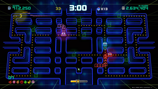 画像ギャラリー No.008のサムネイル画像 / 「PAC-MAN CHAMPIONSHIP EDITION 2」プレイレポート。ボスキャラの登場で,より派手に,ますますストイックになってパックマンが帰ってきた