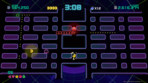 画像ギャラリー No.015のサムネイル画像 / 「PAC-MAN CHAMPIONSHIP EDITION 2」プレイレポート。ボスキャラの登場で,より派手に,ますますストイックになってパックマンが帰ってきた