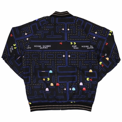 画像ギャラリー No.009のサムネイル画像 / 「パックマン」をモチーフにしたリバーシブルスカジャンがヴィレヴァンに登場