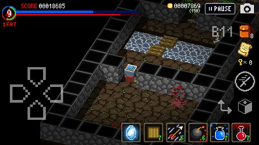 画像ギャラリー No.007のサムネイル画像 / 1000回死ねるRPG。スマホ向け育成RPG「ダンジョンに立つ墓標」を紹介する「（ほぼ）日刊スマホゲーム通信」第1392回