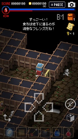 画像ギャラリー No.010のサムネイル画像 / 1000回死ねるRPG。スマホ向け育成RPG「ダンジョンに立つ墓標」を紹介する「（ほぼ）日刊スマホゲーム通信」第1392回