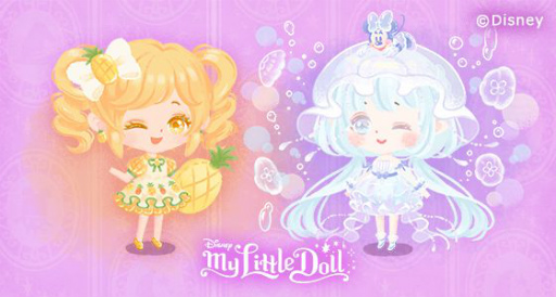 画像ギャラリー No.002のサムネイル画像 / 「ディズニー マイリトルドール」が海外進出。台湾と香港で配信開始