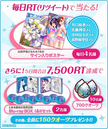 画像ギャラリー No.009のサムネイル画像 / 「オルタナティブガールズ2」，アニメ｢とある魔術の禁書目録Ⅲ｣とのコラボ企画を開催