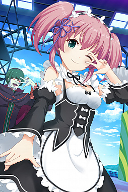 画像ギャラリー No.004のサムネイル画像 / 「オルタナティブガールズ2」，アニメ「Re:ゼロから始める異世界生活」とのコラボが2月29日15：00に開始