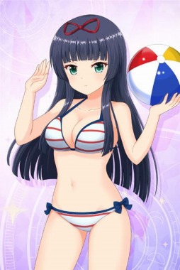 画像ギャラリー No.001のサムネイル画像 / 「オルタナティブガールズ2」にマッサージ機能が追加。新水着ガチャも