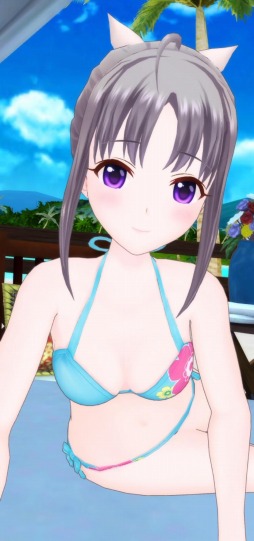 画像ギャラリー No.007のサムネイル画像 / 「オルタナティブガールズ2」にマッサージ機能が追加。新水着ガチャも