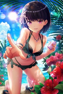 画像ギャラリー No.013のサムネイル画像 / 「オルタナティブガールズ2」にマッサージ機能が追加。新水着ガチャも