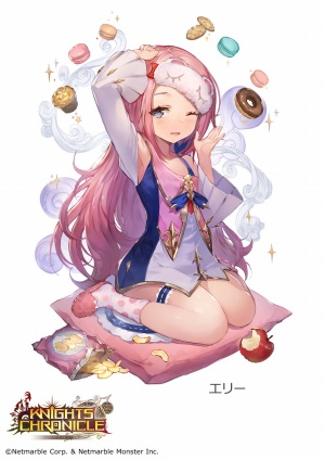 画像ギャラリー No.002のサムネイル画像 / 「ナイツクロニクル」,光属性のSSRキャラクター「エリー(CV:錦織めぐみ)」が登場