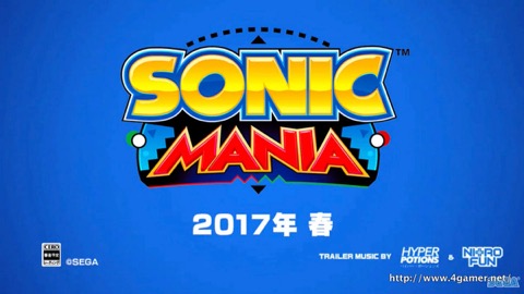 画像ギャラリー No.002のサムネイル画像 / ［TGS 2016］「Sonic Mania」，日本での配信は2017年春に決定。2Dで描かれるクラシックソニック最新作