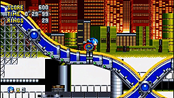 画像ギャラリー No.004のサムネイル画像 / 「ソニックマニア」，「ケミカルプラント」ゾーンでのプレイ動画が公開。オリジナル版からゾーン構成やボス戦，ギミックなどを再構築