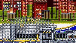 画像ギャラリー No.006のサムネイル画像 / 「ソニックマニア」，「ケミカルプラント」ゾーンでのプレイ動画が公開。オリジナル版からゾーン構成やボス戦，ギミックなどを再構築