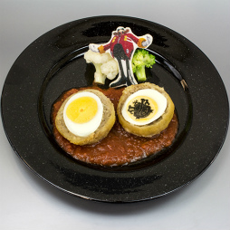 画像ギャラリー No.013のサムネイル画像 / 「ソニックフォース」×スイーツパラダイスのコラボ「ソニックカフェ」が開催中。中村プロデューサーと橘 ゆりかさんが特製コラボメニューを試食した
