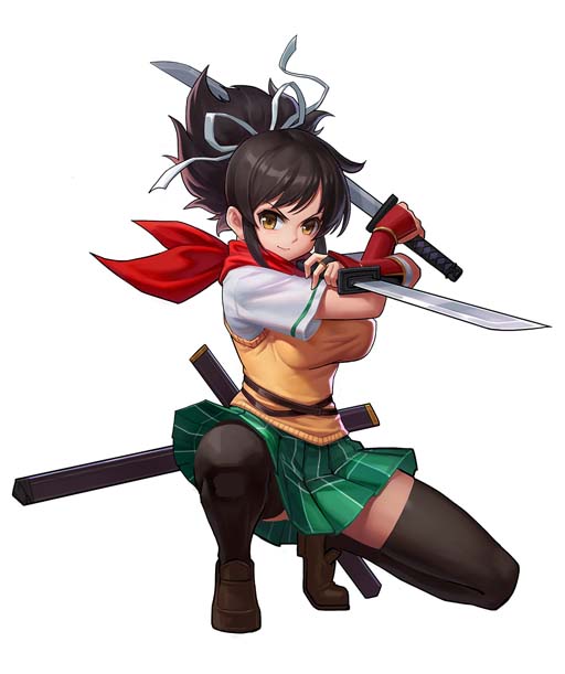 画像ギャラリー No.002のサムネイル画像 / 「KOF'98 UM OL」×「閃乱カグラ」,スペシャルガチャに飛鳥が再登場
