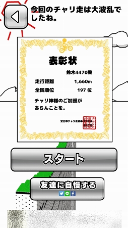 画像ギャラリー No.008のサムネイル画像 / 佐藤選手も応援したくなる。「チャリ走3D 2nd」を紹介する「(ほぼ)日刊スマホゲーム通信」第1194回