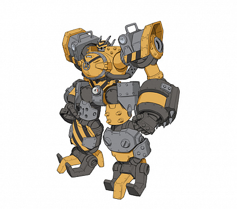 画像ギャラリー No.007のサムネイル画像 / ロボットアクションRPG「メガトン級ムサシ」の最新情報公開。ゲームに登場するロボットやキャラクターの詳細などが明らかに
