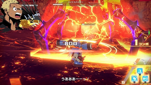 画像ギャラリー No.010のサムネイル画像 / 必殺技を駆使し,仲間と協力しながら異星人を地球上でブッ飛ばす。超前のめりな爽快ロボットアクション「メガトン級ムサシ」プレイレポート