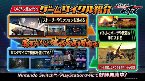 画像ギャラリー No.011のサムネイル画像 / 「メガトン級ムサシ」が本日発売。大型ボスや新たな強化システムを追加する“無料アップデートVol.1 反撃ブーストパッチ”を12月に配信
