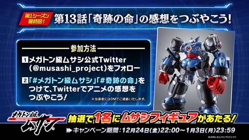 画像ギャラリー No.008のサムネイル画像 / 「メガトン級ムサシ」,公式配信番組“メガトンラボVol.2”を2021年12月27日19時から配信