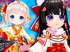 「SEVENTH DARK」でイベント「3人娘のお願い」が開催。背中アバター「ラクーム浮き輪」が手に入るチャンス