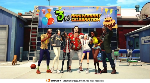 画像ギャラリー No.001のサムネイル画像 / 「3on3 FreeStyle」の3周年を記念して，ライブ配信システム「観戦」が実装。クラブトーナメントも観戦可能