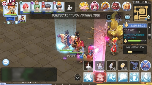 画像ギャラリー No.015のサムネイル画像 / ギルドの力を見せつけるときがきた！　プレイ日記その9：「ラグマス」のGvGコンテンツ“攻城戦”参加レポート