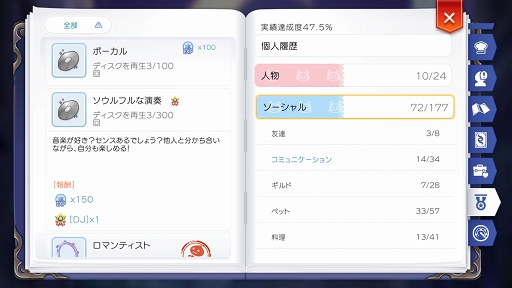 画像ギャラリー No.004のサムネイル画像 / 冒険を楽しむほどキャラクターが成長する! プレイ日記その18:「ラグマス」を遊び尽くすために“実績”のことを知ろう