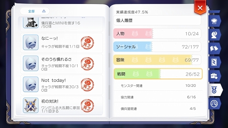 画像ギャラリー No.031のサムネイル画像 / 冒険を楽しむほどキャラクターが成長する! プレイ日記その18:「ラグマス」を遊び尽くすために“実績”のことを知ろう