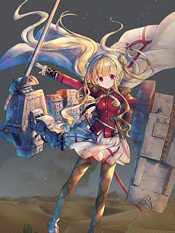 画像ギャラリー No.012のサムネイル画像 / ［CJ2016］戦車を擬人化させた“鋼舞姫”を愛でるスマホ向けシミュレーションゲーム「鋼鉄のワルツ」の日本語版PVが公開
