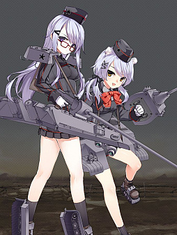 画像ギャラリー No.013のサムネイル画像 / ［CJ2016］戦車を擬人化させた“鋼舞姫”を愛でるスマホ向けシミュレーションゲーム「鋼鉄のワルツ」の日本語版PVが公開