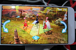 画像ギャラリー No.009のサムネイル画像 / ［CJ2016］スマホで遊べる「ソードアート・オンライン」の真打ち？　「黒衣剣士」のプレイインプレッション＆直撮りムービーを掲載