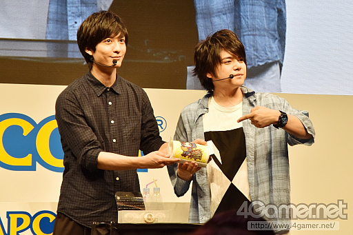 画像ギャラリー No.019のサムネイル画像 / ［TGS 2016］梅原裕一郎さん，内田雄馬さんが出演した「囚われのパルマ」のステージイベントとレポート。実機プレイや新キャラの発表で大盛り上がり