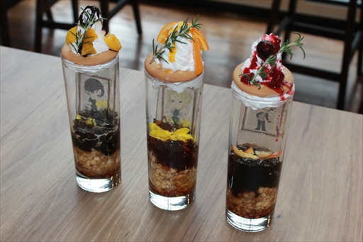 画像ギャラリー No.010のサムネイル画像 / カプコンカフェ×「囚われのパルマ」コラボは11月5日スタート。シリーズ4周年を記念したメニューが振舞われた試食会をレポート
