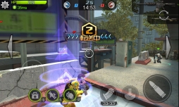 画像ギャラリー No.003のサムネイル画像 / スマホ向けガンシューティング「HIDE AND FIRE」に4vs.4の対戦モードが実装。専用の新マップ“工事現場”も登場