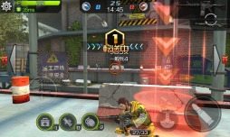 画像ギャラリー No.004のサムネイル画像 / スマホ向けガンシューティング「HIDE AND FIRE」に4vs.4の対戦モードが実装。専用の新マップ“工事現場”も登場