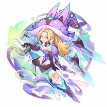 画像ギャラリー No.006のサムネイル画像 / 「オービットレジェンド」超★6ガーディアン「闇翼の星魔導・アルテミス」が登場