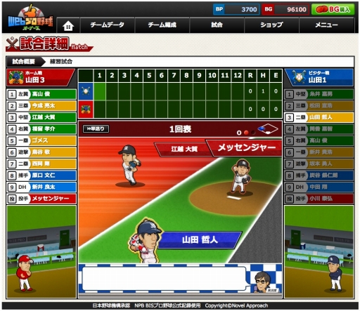 画像ギャラリー No.003のサムネイル画像 / 「Webプロ野球オーナーズ」の正式サービスが始まる。モバコインが当たるキャンペーンも