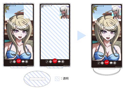 画像ギャラリー No.004のサムネイル画像 / ダンガンロンパシリーズに水着イラストを使用したグッズが登場。6月26日まで予約受付中