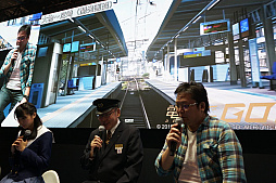 画像ギャラリー No.013のサムネイル画像 / ［JAEPO2019］「電車でGO！！」に追加予定の阪神本線や，初代「電車でGO！」モードが紹介されたステージイベントをレポート