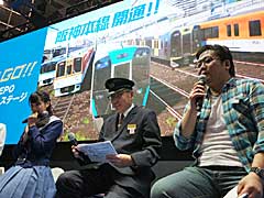 ［JAEPO2019］「電車でGO！！」に追加予定の阪神本線や，初代「電車でGO！」モードが紹介されたステージイベントをレポート
