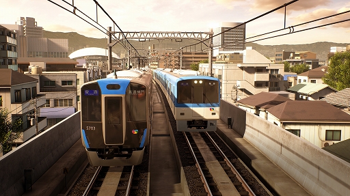 画像ギャラリー No.002のサムネイル画像 / 「電車でGO!!」,新車両「阪神本線 5500系」が本日より運行開始